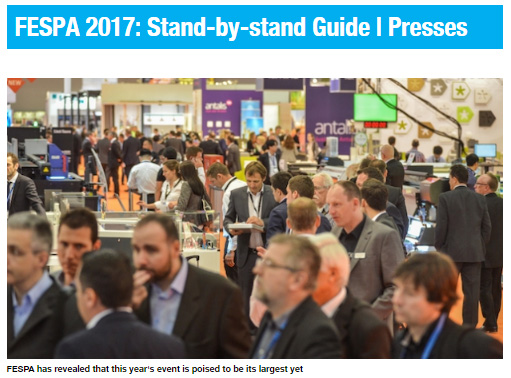FESPA, HUMBURG (GERMANY) 2017